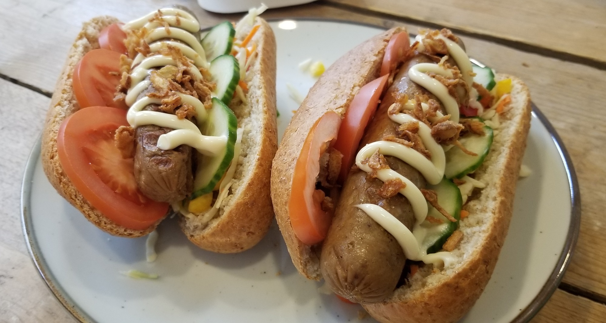 Gezonde hotdogs recept met vleesvervanger